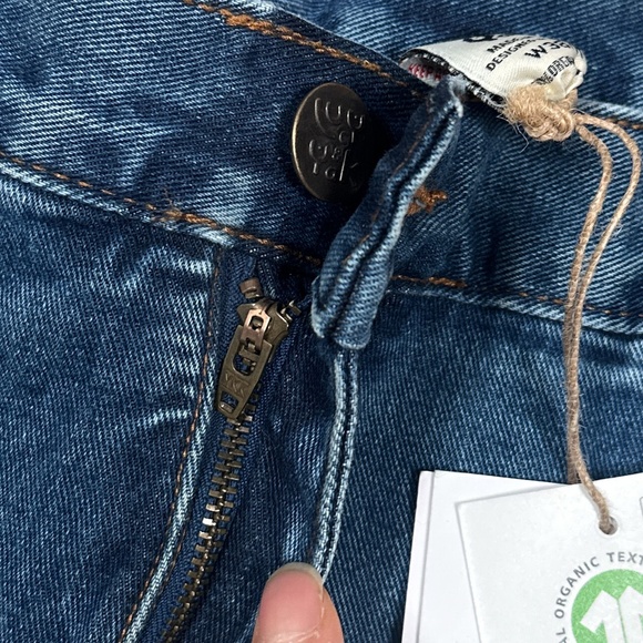 Lucy & Yak NWT Wide-Leg Blue Jeans - Picture 7 of 9